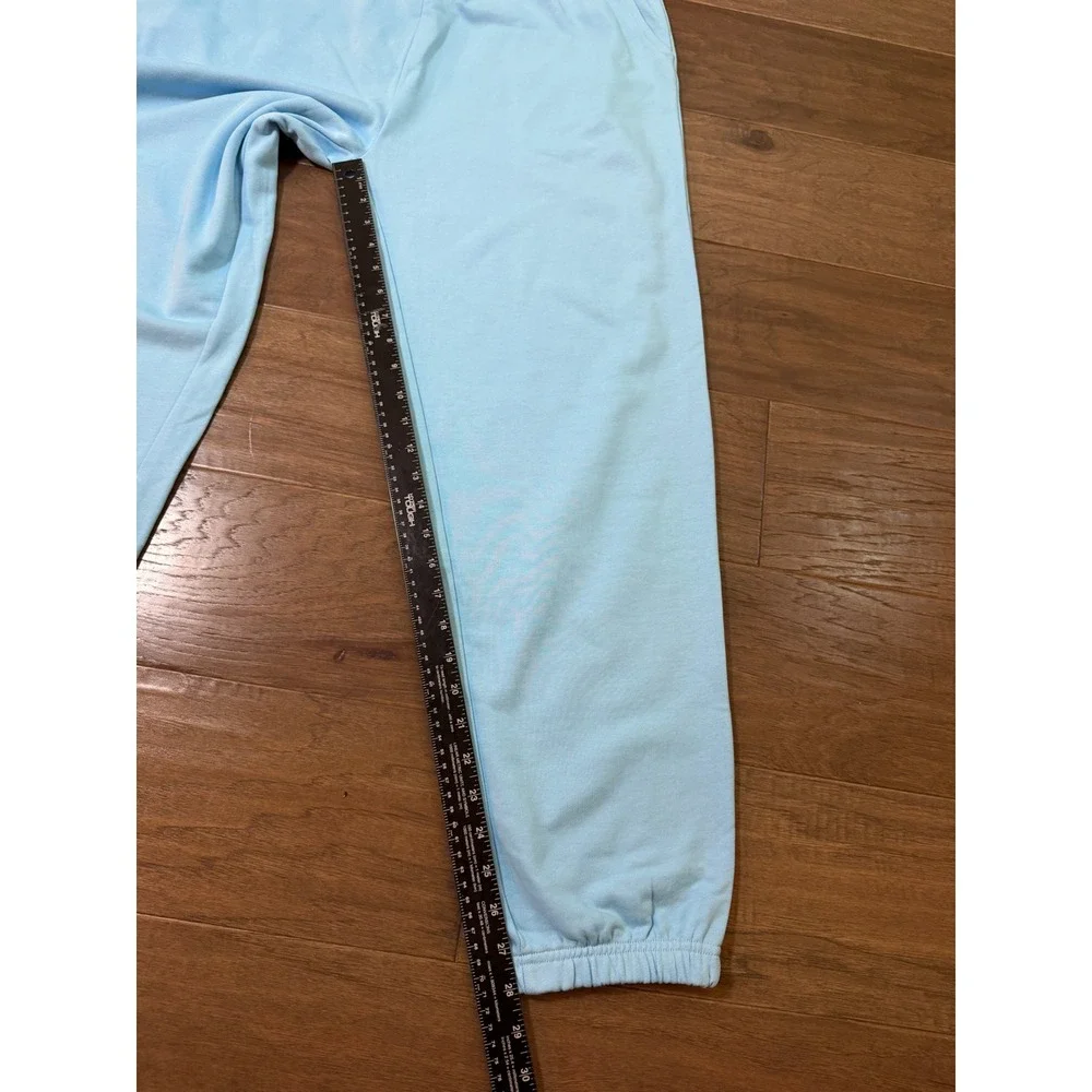 NWT Year of Ours Light Blue Cotton Jogger Sweatpants M/L YOO-FA-005